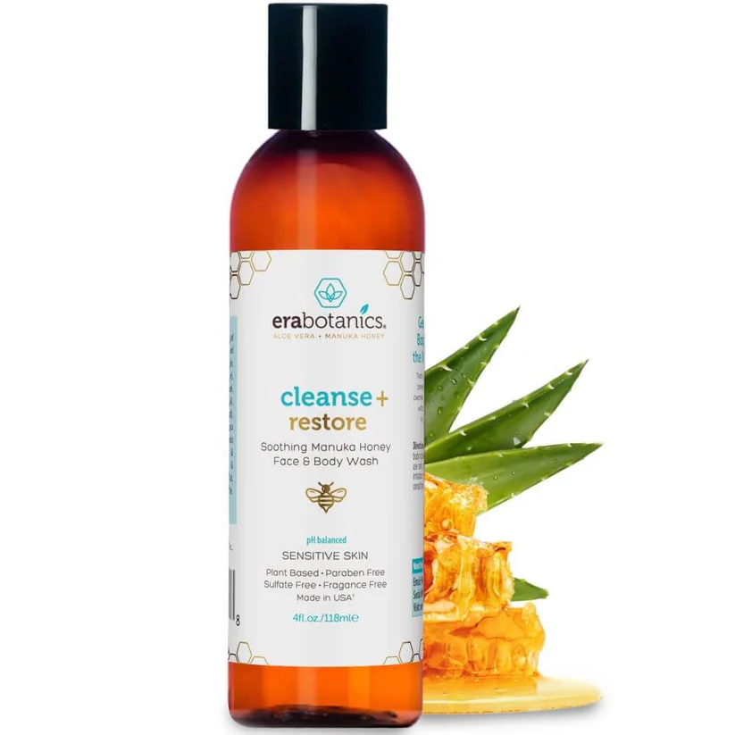 Era Organics Cleanse + Restore Face and Body Cleanser