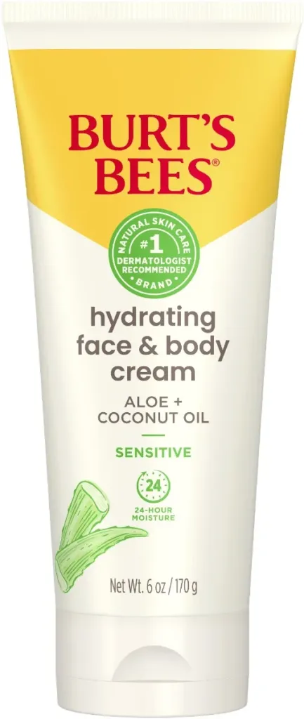 burt's bees sensitive moisturizing cream